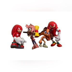 Sonic figures lot of 4
